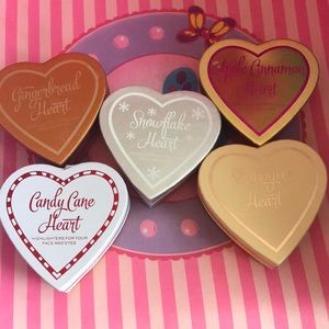 Set of 5 I Heart Revolution Baked Highlighters